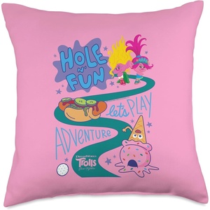 image:imageDreamWorks Trolls Band Together Hole N Fun Throw Pillow18x18
