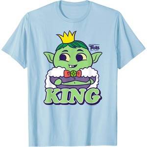 image:imageDreamWorks Trolls Band Together King Gristle TShirtBaby Blue