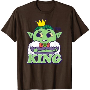 image:imageDreamWorks Trolls Band Together King Gristle TShirtBrown