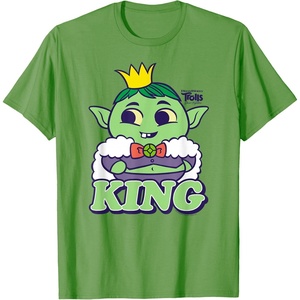 image:imageDreamWorks Trolls Band Together King Gristle TShirtGrass Green