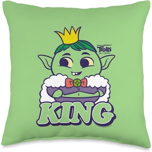 image:imageDreamWorks Trolls Band Together King Gristle Throw Pillow16x16
