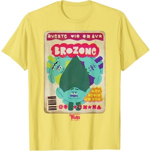 image:imageDreamWorks Trolls Band Together Magazine Cover TShirtLemon Yellow