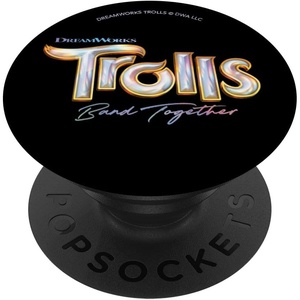 image:imageDreamWorks Trolls Band Together Movie Logo PopSockets Adhesive PopGripAdhesive PopGrip