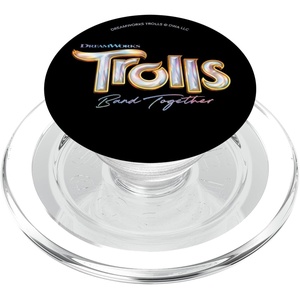 image:imageDreamWorks Trolls Band Together Movie Logo PopSockets Adhesive PopGripMagnetic PopGrip