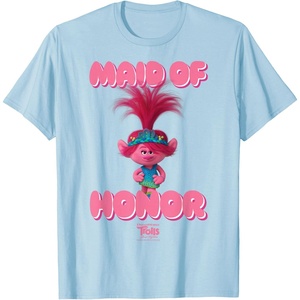 image:imageDreamWorks Trolls Band Together Poppy Made of Honor TShirtBaby Blue