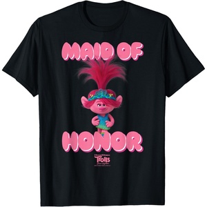 image:imageDreamWorks Trolls Band Together Poppy Made of Honor TShirtBlack