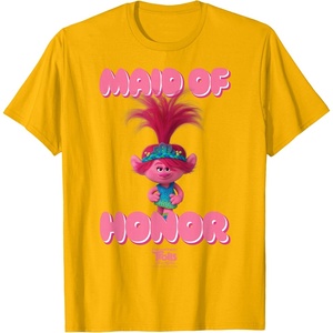 image:imageDreamWorks Trolls Band Together Poppy Made of Honor TShirtGolden Yellow