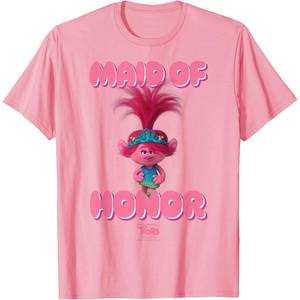 image:imageDreamWorks Trolls Band Together Poppy Made of Honor TShirtPink