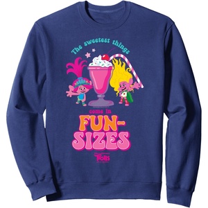 image:imageDreamWorks Trolls Band Together Poppy Viva Sweetest Things SweatshirtNavy Blue