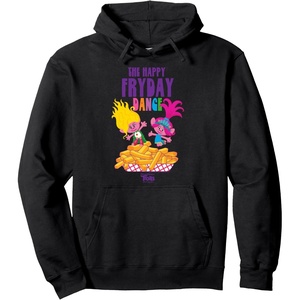 image:imageDreamWorks Trolls Band Together Poppy and Viva Fryday Dance Pullover HoodieBlack