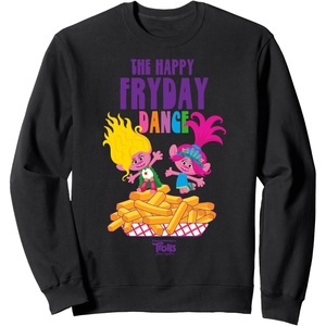 image:imageDreamWorks Trolls Band Together Poppy and Viva Fryday Dance SweatshirtBlack