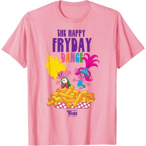 image:imageDreamWorks Trolls Band Together Poppy and Viva Fryday Dance TShirtPink