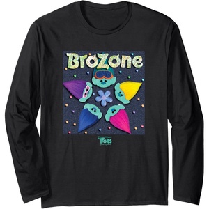 image:imageDreamWorks Trolls Band Together Psychedelic Long Sleeve TShirtBlack