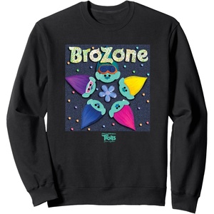 image:imageDreamWorks Trolls Band Together Psychedelic SweatshirtBlack