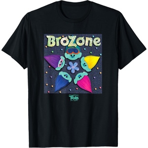 image:imageDreamWorks Trolls Band Together Psychedelic TShirtBlack