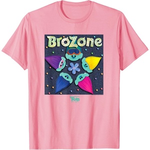 image:imageDreamWorks Trolls Band Together Psychedelic TShirtPink