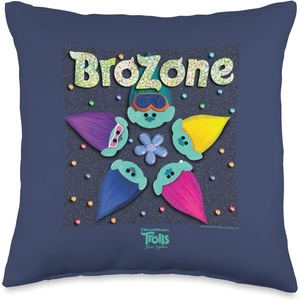 image:imageDreamWorks Trolls Band Together Psychedelic Throw Pillow16x16