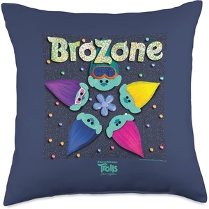 image:imageDreamWorks Trolls Band Together Psychedelic Throw Pillow18x18