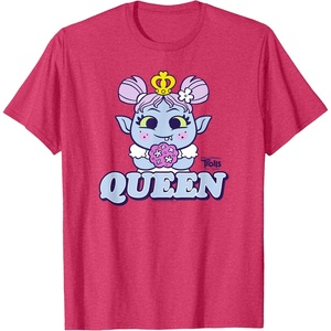 image:imageDreamWorks Trolls Band Together Queen Bridget TShirtRed Heather