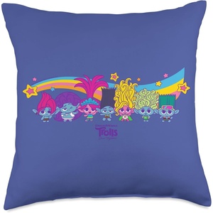 image:imageDreamWorks Trolls Band Together Rainbow Throw Pillow18x18