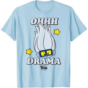 image:imageDreamWorks Trolls Band Together Tiny Diamond Oh Drama TShirtBaby Blue