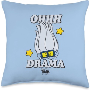 image:imageDreamWorks Trolls Band Together Tiny Diamond Oh Drama Throw Pillow16x16