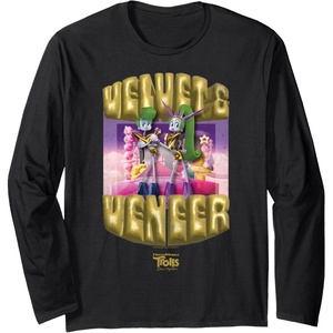 image:imageDreamWorks Trolls Band Together Velvet and Veneer Long Sleeve TShirtBlack