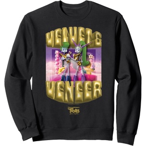 image:imageDreamWorks Trolls Band Together Velvet and Veneer SweatshirtBlack