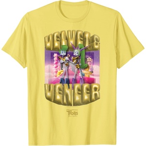 image:imageDreamWorks Trolls Band Together Velvet and Veneer TShirtLemon Yellow