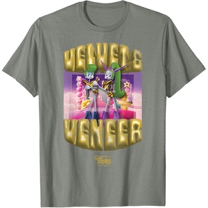 image:imageDreamWorks Trolls Band Together Velvet and Veneer TShirtOlive Heather