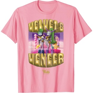image:imageDreamWorks Trolls Band Together Velvet and Veneer TShirtPink