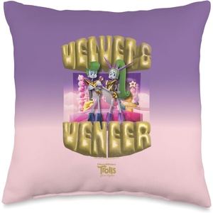 image:imageDreamWorks Trolls Band Together Velvet and Veneer Throw Pillow16x16