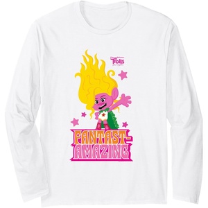 image:imageDreamWorks Trolls Band Together Viva FatastAmazing Long Sleeve TShirtWhite