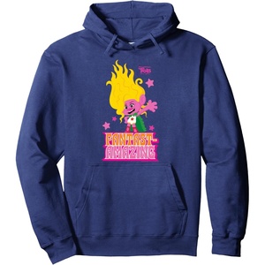 image:imageDreamWorks Trolls Band Together Viva FatastAmazing Pullover HoodieNavy Blue