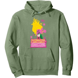 image:imageDreamWorks Trolls Band Together Viva FatastAmazing Pullover HoodieSage Green