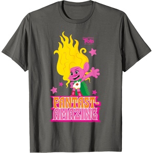 image:imageDreamWorks Trolls Band Together Viva FatastAmazing TShirtAsphalt Grey