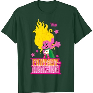 image:imageDreamWorks Trolls Band Together Viva FatastAmazing TShirtDark Green