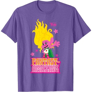 image:imageDreamWorks Trolls Band Together Viva FatastAmazing TShirtPurple Heather