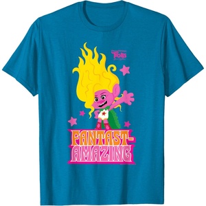 image:imageDreamWorks Trolls Band Together Viva FatastAmazing TShirtSapphire Blue