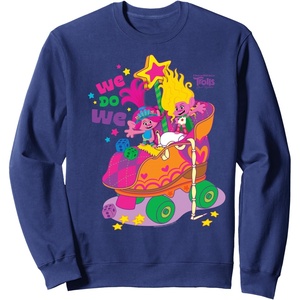 image:imageDreamWorks Trolls Band Together We Do We Poppy and Viva SweatshirtNavy Blue