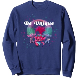 image:imageDreamWorks Trolls Be Unique SweatshirtNavy Blue