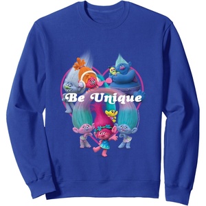 image:imageDreamWorks Trolls Be Unique SweatshirtRoyal Blue