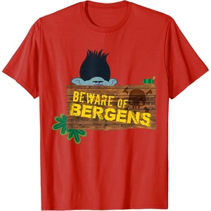 image:imageDreamWorks Trolls Beware of Bergens Branch TShirtRed