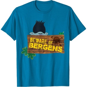 image:imageDreamWorks Trolls Beware of Bergens Branch TShirtSapphire Blue