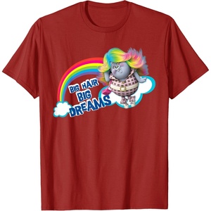 image:imageDreamWorks Trolls Big Hair Big Dreams Bridget TShirtCranberry Red