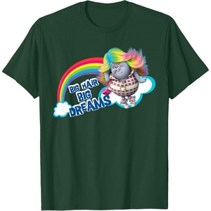 image:imageDreamWorks Trolls Big Hair Big Dreams Bridget TShirtDark Green