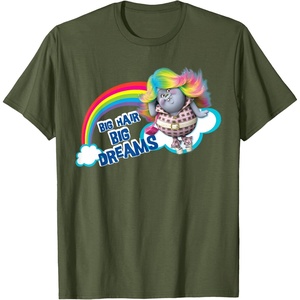 image:imageDreamWorks Trolls Big Hair Big Dreams Bridget TShirtOlive Green
