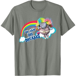 image:imageDreamWorks Trolls Big Hair Big Dreams Bridget TShirtOlive Heather