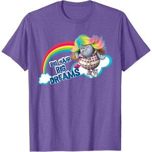 image:imageDreamWorks Trolls Big Hair Big Dreams Bridget TShirtPurple Heather