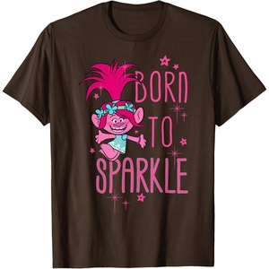 image:imageDreamWorks Trolls Born to Sparkle TShirtBrown